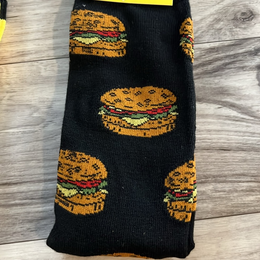 Crazy Burger Family Socks-4 pair-NWT - Picture 7 of 7